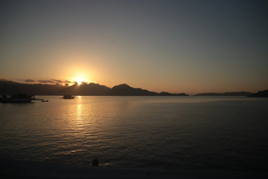 sea during golden hour